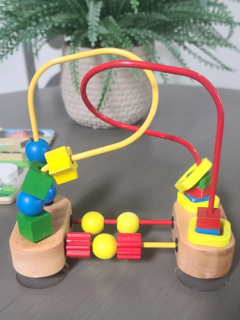 Melssa & Doug Wood Colorful Kids Learning Toy Set.